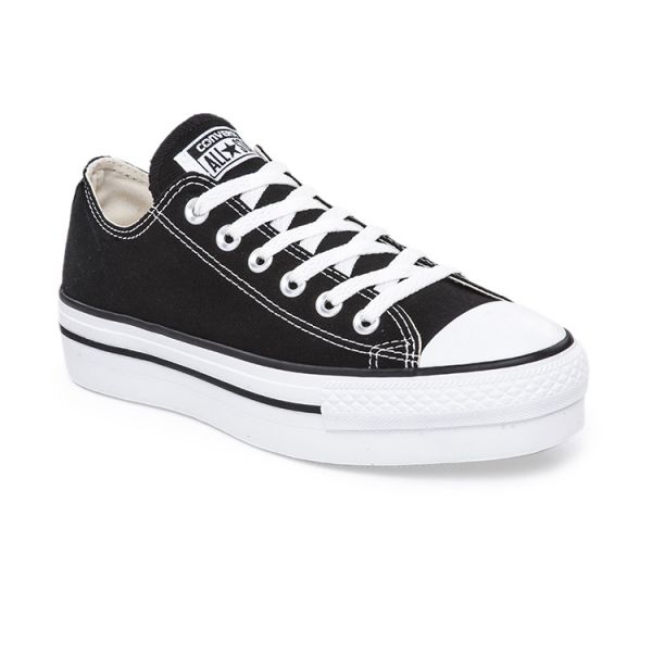 CONVERSE PLATAFORMA @Chuck Taylor All Star Lift Ox  Negra"