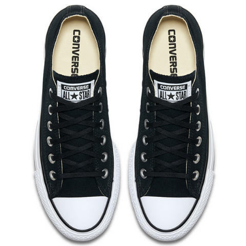 CONVERSE PLATAFORMA @Chuck Taylor All Star Lift Ox  Negra"